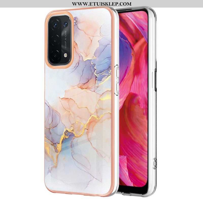 Etui do Oppo A54 5G / A74 5G Marmur